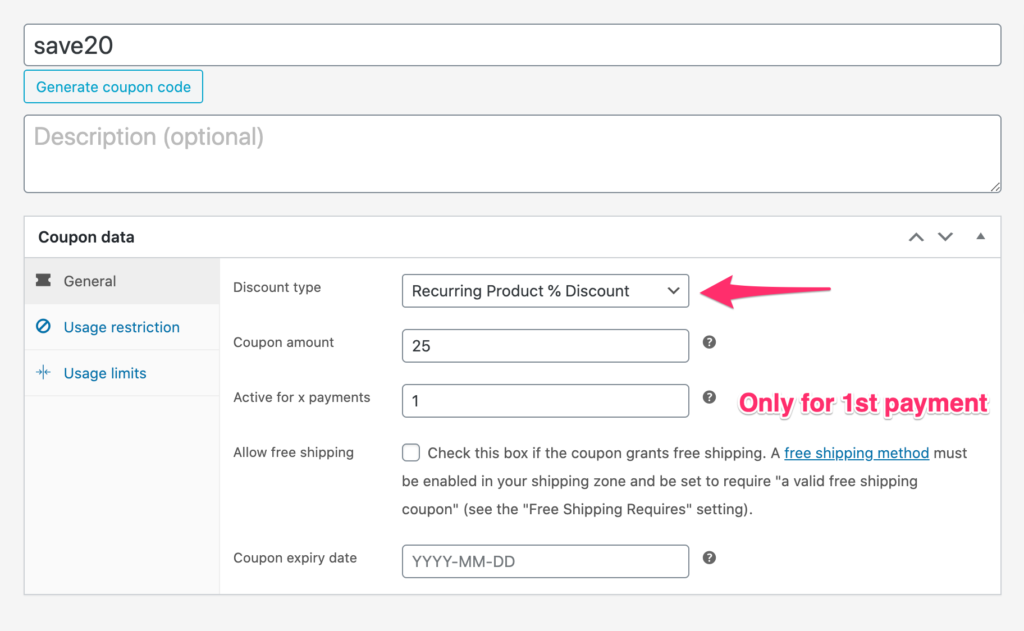 woocommerce-subscription-coupon-recurring